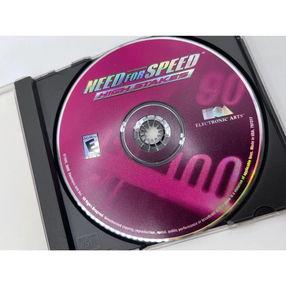 Vintage Need For Speed: High Stakes For PC CD-ROM Car Racing Computer Games 1999